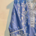 Exclusive Women’s Relaxed Fit Embroidered 2-Piece Outfit | Cotton Kameez