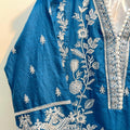 Exclusive Women’s Relaxed Fit Embroidered 2-Piece Outfit | Cotton Kameez