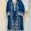 Exclusive Women’s Relaxed Fit Embroidered 2-Piece Outfit | Cotton Kameez